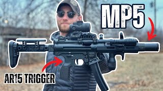 Ich habe meine MP5 bis zum Anschlag aufgeladen.