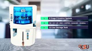 KSU PIXER - 9 Stage (RO) Water Purifier