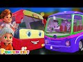 Fun Wheels On The Bus Color Songs & Musical Rhymes for Kids | Live for Kids