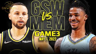 Golden State Warriors vs Memphis Grizzlies Game 3  Highlights | 2022 WCSF | Free