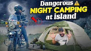 hyderabad to somasila ride | dangerous 🤯 Night camping 🔥 in island 🏝️| Telugu motovlogs| ASK VLOGS |