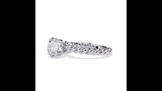 1.92 CT  Round  Cut Diamond Engagement Ring |  Product ID: ULR1350RD  |   CAD 193