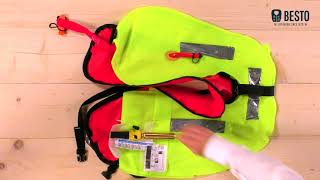 Besto - Re use a lifejacket with velcro closureVelcro