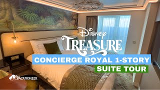 Concierge 1-Story Royal Suite | Disney Treasure Room Tour