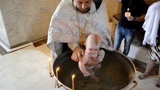 Спасо - Преображенский собор в городе Губкин. Крестины Дарьи. 29 июля 2016г.