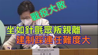 （字幕合成回顧預測）鍾劍華：戰疫大敗林鄭越坐如針氈聞到燶味 回歸慶典變成怨氣大爆 梁粉紛紛跳出來狂踩 林鄭眾叛親離連任難度大增（3.22首播）