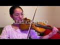 【4Violins PRACTICE】Emil Söchting : Suite for four violins op.58 (1st violin)