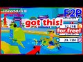 F2P got all rewards in DIY Event | Max Level Thunderbolt in WFS Roblox