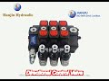 mining equipment hssd8 series 3 bank hydraulic sectional valve 31.5mpa 80 l/min flow rate