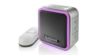Honeywell 5 Series Portable Wireless Doorbell with Halo Light and Push Button (RDWL515A)