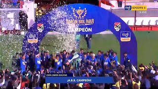 ABB Campeón de la Copa Simón Bolívar.