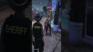 OceansideRP | Dep Blake Assists LSPD Metro with Armed Suspect #shorts #fivem #oceansiderp  #bodycam