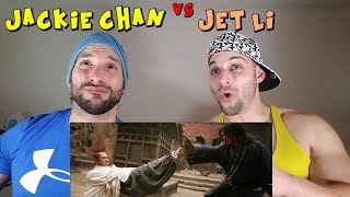 Jackie Chan vs Jet Li [REACTION]