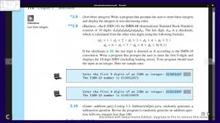 Introduction To Java Programming Exercise 5 36b