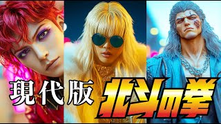 【アニソンアレンジ】北斗の拳の「愛をとりもどせ」をAIで実写化させてMV作ってみた（RAPパートあり）