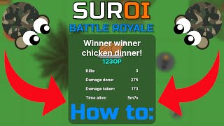 How to Win in Suroi.io! (New Surviv.io)