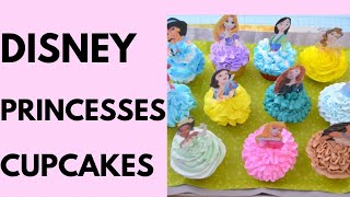 Disney Princesses Cupcakes