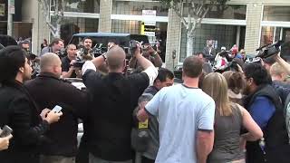 Britney Spears Storm by Paparazzi in Beverly Hills