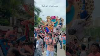 Malad Cha Raja 2023 | Mumbai Ganpati | Ganpati Bappa Morya #shorts #ganeshchaturthi