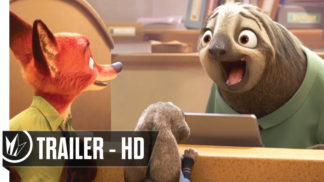 Zootopia Official Trailer #1 (2016) -- Regal Cinemas [HD] - YouTube