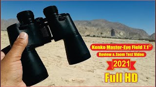 Kenko Master Eye Binocular 7x50 Field 7.1 Review and Zoom Test Video 2021