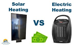 Solar Heating v.s. Electric Heating Investment Payback Analysis