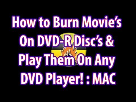 How to write in dvd