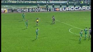 Panathinaikos - Paulo Sousa vs Juventus (Free-kick)