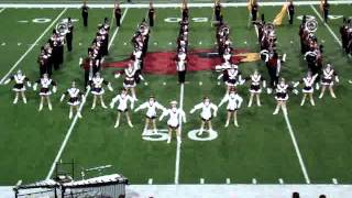 Silsbee Tigerettes Performing a Military Routine 2010