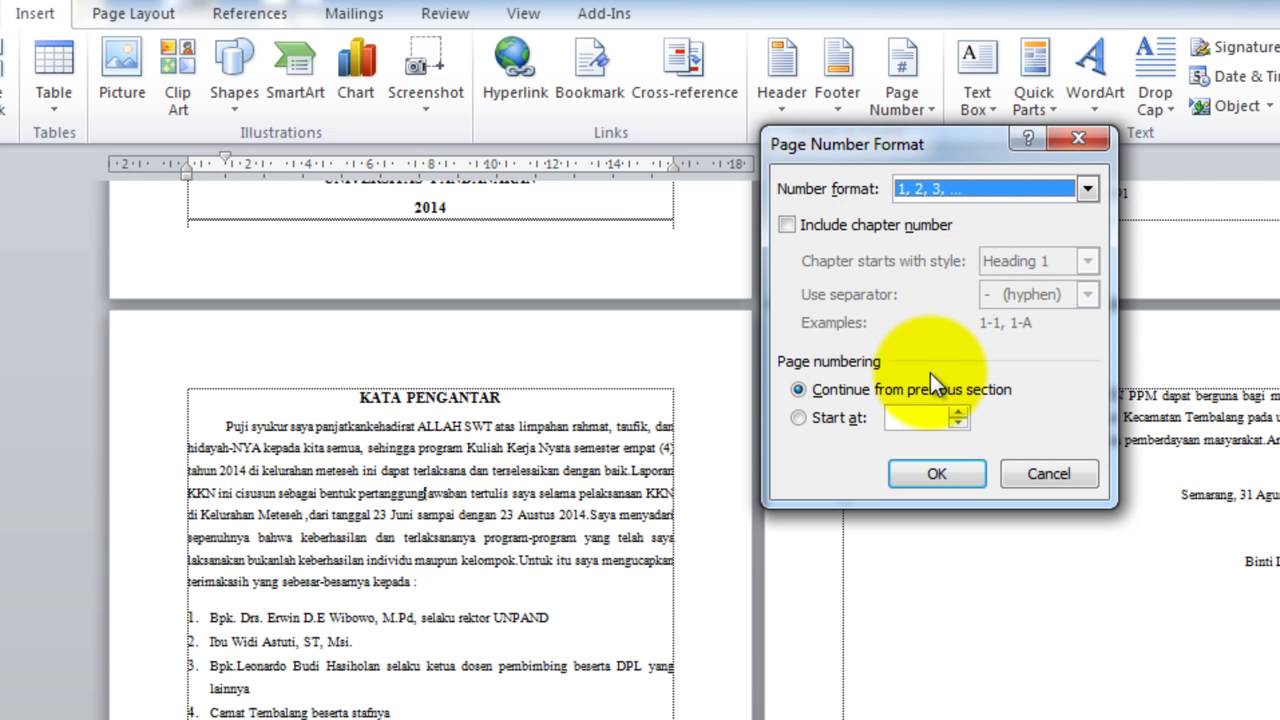 Cara Membuat Halaman Yang Berbeda Dalam Satu File Di Microsoft Word ...