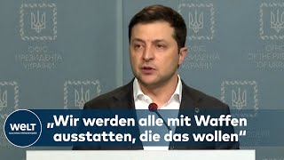 UKRAINISCHER PRÄSIDENT SALENSKYJ: Dramatischer Aufruf „Wir verteidigen unsere Freiheit“ | DOKUMENT