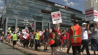 48 people arrested during protest outside Aramark's headquarters in Philadelphia