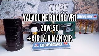 Valvoline Racing VR1 20W-50 ilman X1R ja X1R kanssa!!