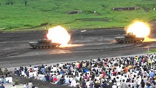 平成２９年度　富士総合火力演習　戦車射撃