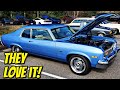 They loved our LS swapped 73 Nova! Cars and Coffee Columbia, SC!