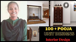 100 Plus Pooja Unit Designs