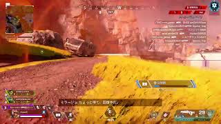 [Apex legends］参加型 サブ垢 エーペックス配信！ダイヤ帯(@_@主CS)誰でもok（+_+)初見さん初心者さん大歓迎