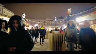 Discover the Charm of Krakow's Christmas Market at Rynek Główny | 4K