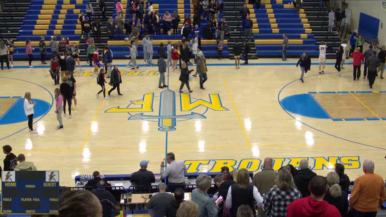 Maroa-Forsyth High School Vs Central A & M High School Mens Varsity ...