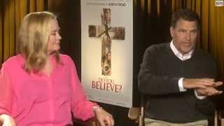 DO YOU BELIEVE Interview - Cybill Shepherd \u0026 Ted McGinley