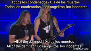 Hammerfall - Dia de los muertos (Subtitulado inglés - español) Live Gates Of Dalhalla