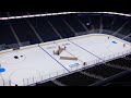 time lapse conversion from wwe monday night raw to nhl ice