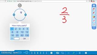 fractions in mathlearningcenter.org