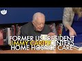 Carter House: 98-year-old former US President Jimmy Carter now in home hospice care