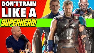 Marvel Star Says DON'T Train Like A Marvel Superhero!