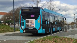 Roadmovie bus Iveco urbanway 12 Diesel n.142 sur la ligne 11 de Ginko Besançon