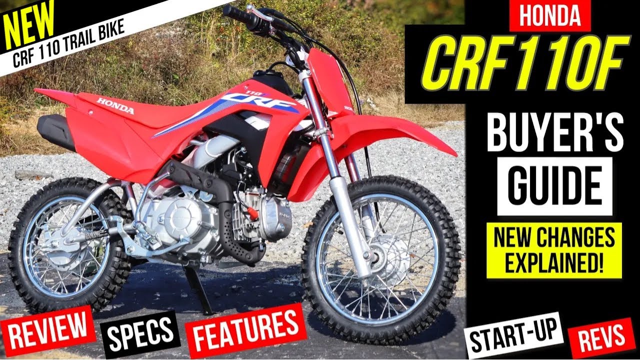 New Honda CRF110F Review: Specs, Changes Explained, Features + More ...