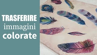 Trasferire le immagini a colori con l'Ultramatt Vintage