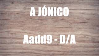 A Jónico Backing track -  A Ionian Backing track