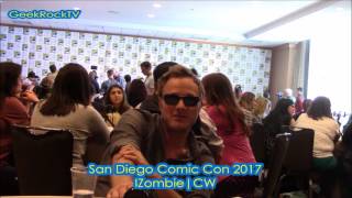 Comic Con San Diego 2017 - IZombie - (David Anders / Blaine DeBeers)